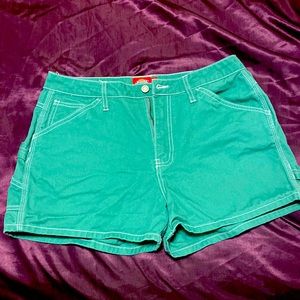 Dickies ivy green carpenter shorts